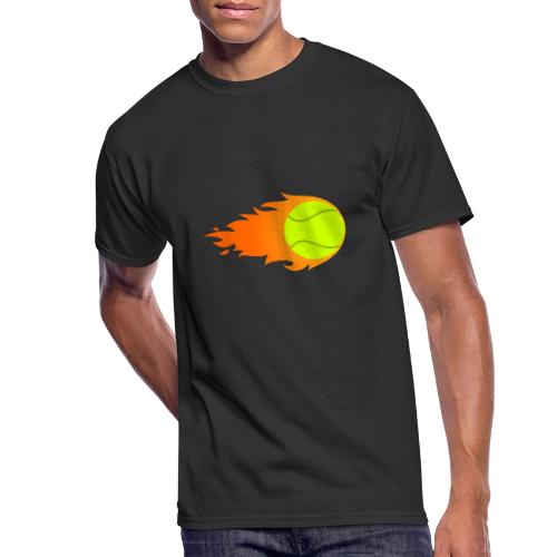 Tennis Ball - Men's 50/50 T-Shirt