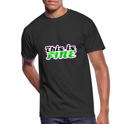 This Is Fine Balance - Men's 50/50 T-Shirt