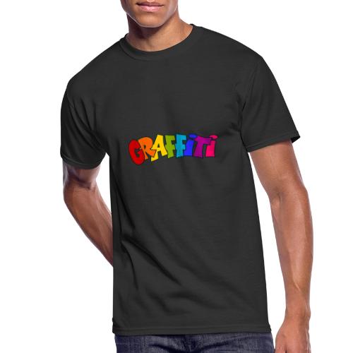 Graffiti - Men's 50/50 T-Shirt