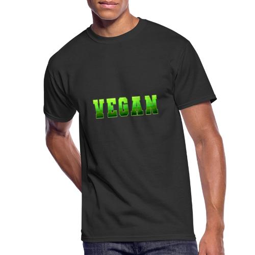 Green Wave Vegan - Men's 50/50 T-Shirt