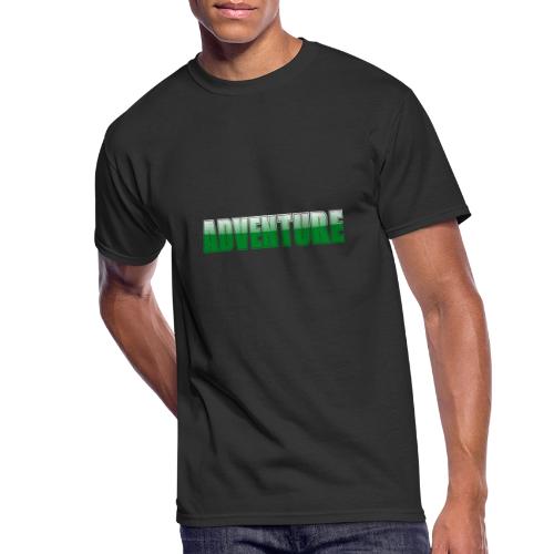 Adventure Typography Design for Apparel - Men's 50/50 T-Shirt
