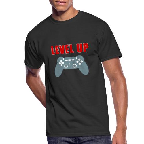 Level Up Gamer Controller Apparel - Men's 50/50 T-Shirt