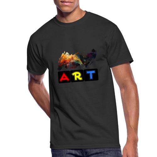 Pulse of Art - Men's 50/50 T-Shirt