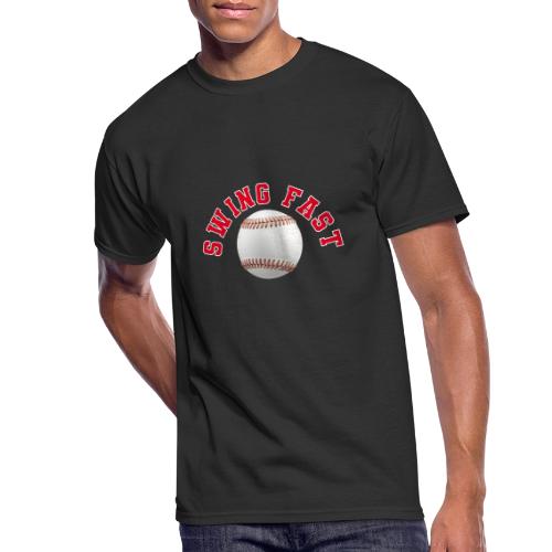 Baseball: Swing Fast Energy - Men's 50/50 T-Shirt