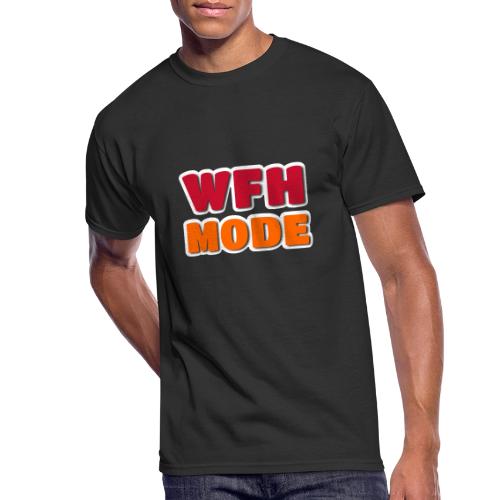 WFH Mode Remote Work Lifestyle Design - Men's 50/50 T-Shirt