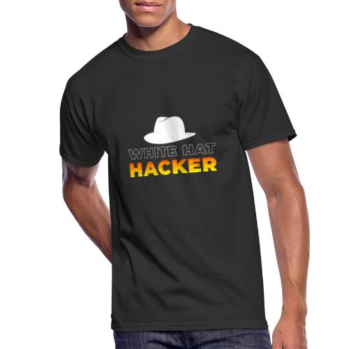 White Hat Hacker - Men's 50/50 T-Shirt