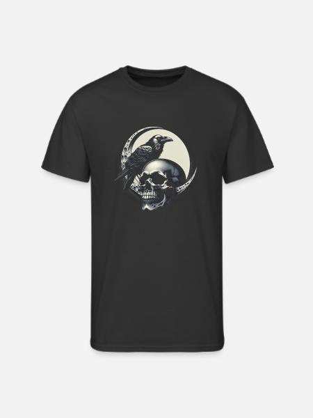 Lunar Sentinel - Men's 50/50 T-Shirt - black