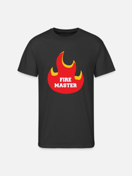 Fire Master - Men's 50/50 T-Shirt - black