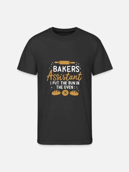 Bakers Assistant - Men's 50/50 T-Shirt - black