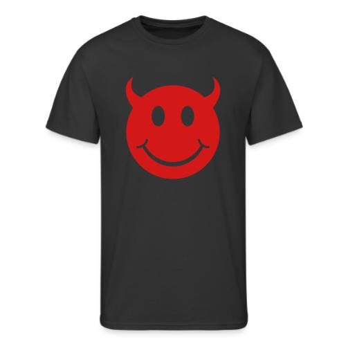 Smiley Devil Face - Men's 50/50 T-Shirt