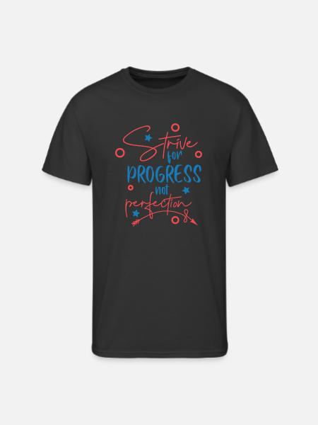 Motivational Quotes - Men's 50/50 T-Shirt - black
