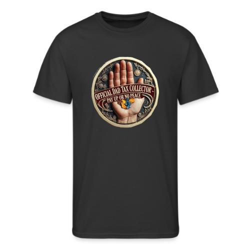 Dad Tax Collector Medallion T Shirt - Men's 50/50 T-Shirt