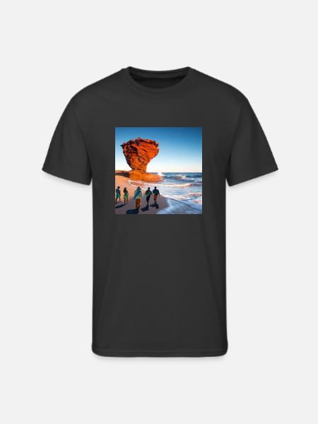 South Bay Shores - Men's 50/50 T-Shirt - black
