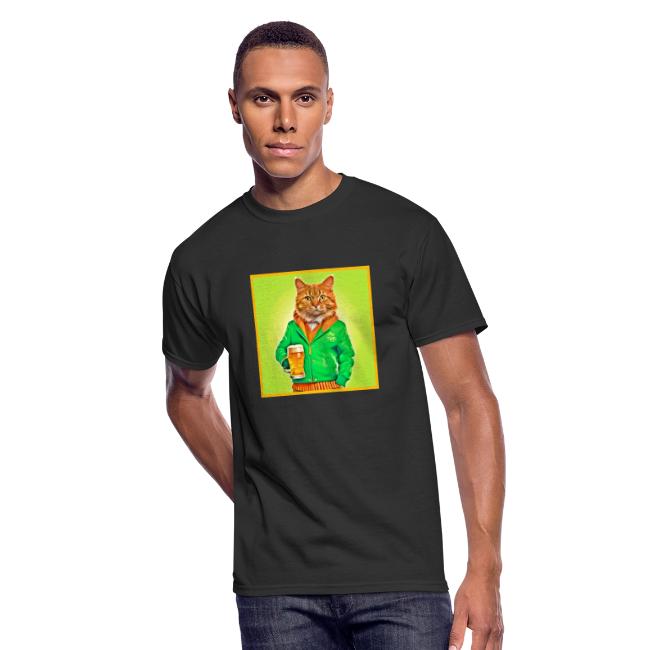Irish Day Cat: Stylish Jacket Swagger