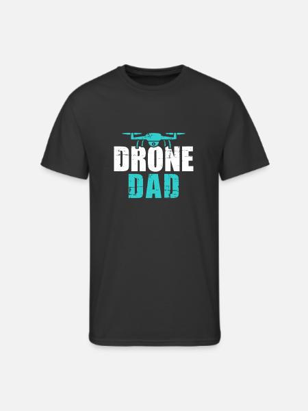 Drone dad - Men's 50/50 T-Shirt - black