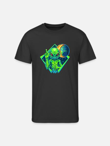 IlluminET122 - Men's 50/50 T-Shirt - black