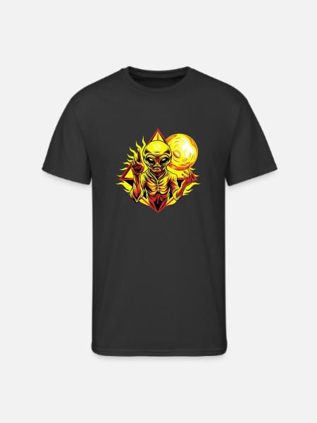 IlluminET153 - Men's 50/50 T-Shirt - black