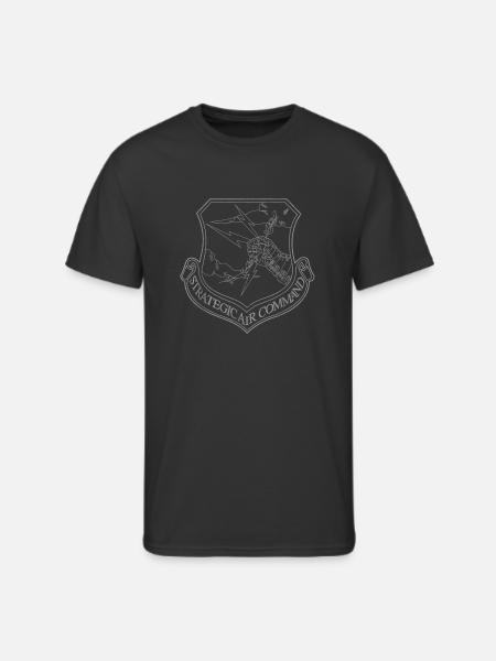 Strategic Command Emblem Grunge - Men's 50/50 T-Shirt - black