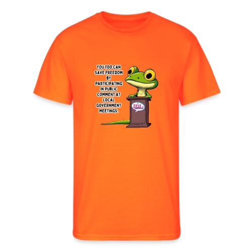 Public Comment Lizard Design - Men's 50/50 T-Shirt