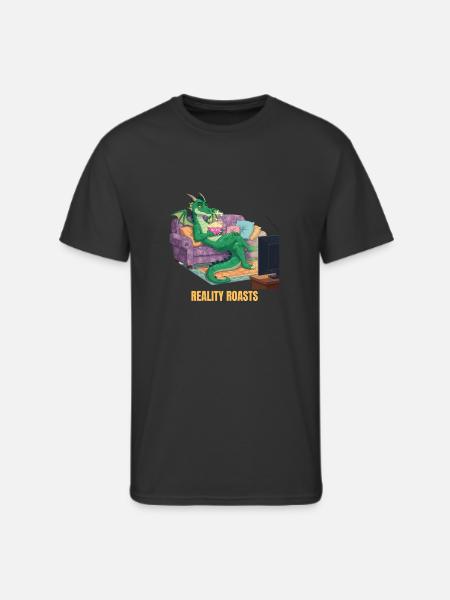 Reality Roasts - Men's 50/50 T-Shirt - black
