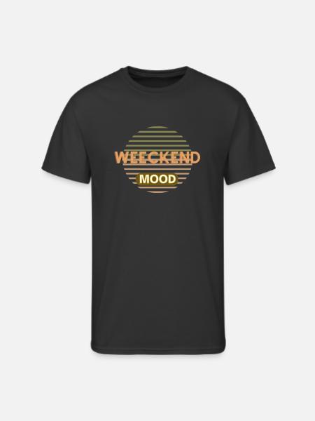 weekend mood - Men's 50/50 T-Shirt - black