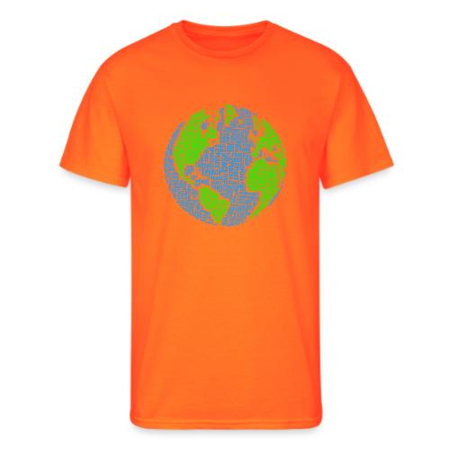 Global PEACE Sphere - Men's 50/50 T-Shirt