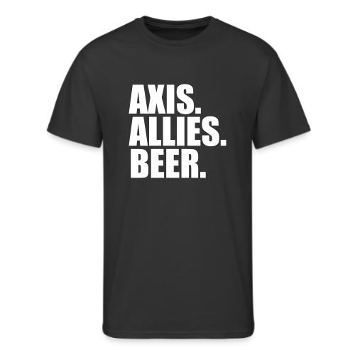 Axis. Allies. Beer. Axis & Allies - Men's 50/50 T-Shirt