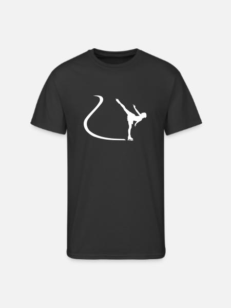 Figure skating - Men's 50/50 T-Shirt - black
