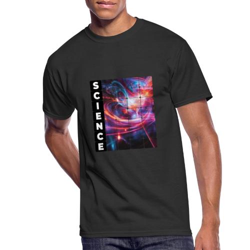 The Chaos of Science - Men's 50/50 T-Shirt
