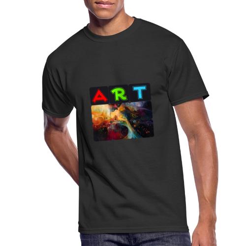 Waves of Art - Men's 50/50 T-Shirt