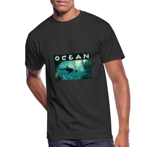 Ocean: Silent Hunter - Men's 50/50 T-Shirt