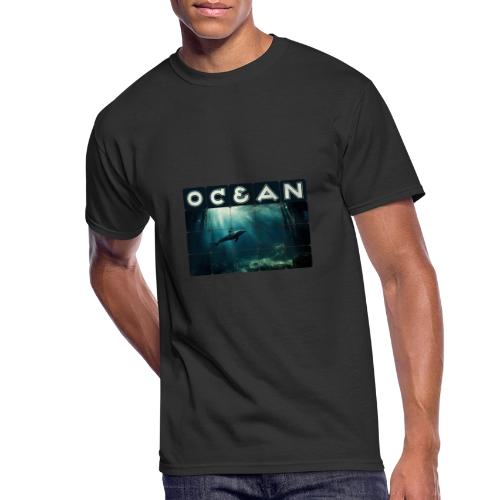 Ocean Whisper - Men's 50/50 T-Shirt