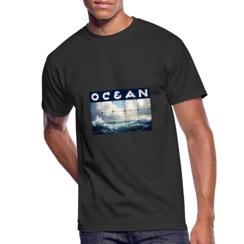Ocean: Waves of Fury - Men's 50/50 T-Shirt