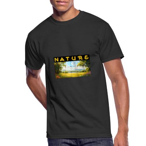 Nature: Summer Fields - Men's 50/50 T-Shirt