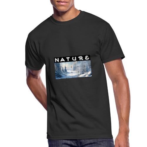 Nature: Frozen Horizon - Men's 50/50 T-Shirt