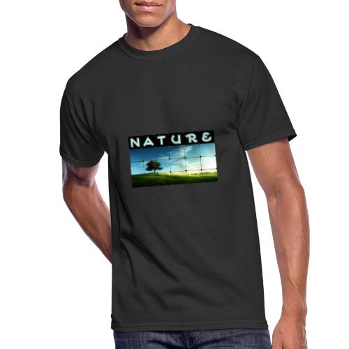 Nature: Solitary Strength - Men's 50/50 T-Shirt
