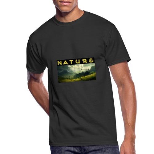Nature: Verdant Peaks - Men's 50/50 T-Shirt