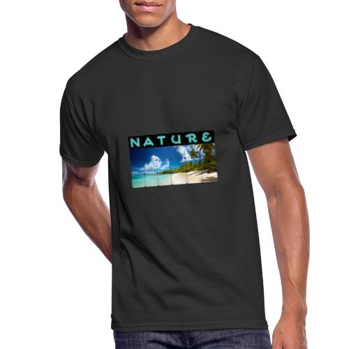 Nature: Island Bliss - Men's 50/50 T-Shirt