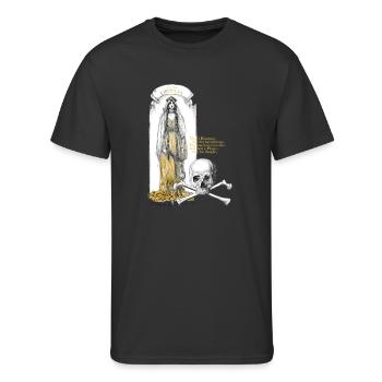 Shakespeare - Men's 50/50 T-Shirt - black - Front - Jackson (183cm)
