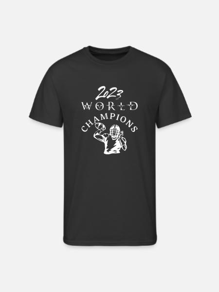2023 world champions - Men's 50/50 T-Shirt - black