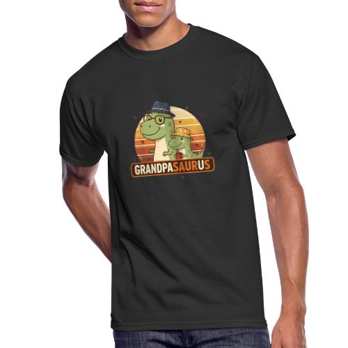 GrandpaSaurus Sunset Duo - Men's 50/50 T-Shirt