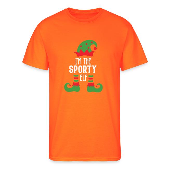 I'm The Sporty Elf Shirt Xmas Matching Christmas