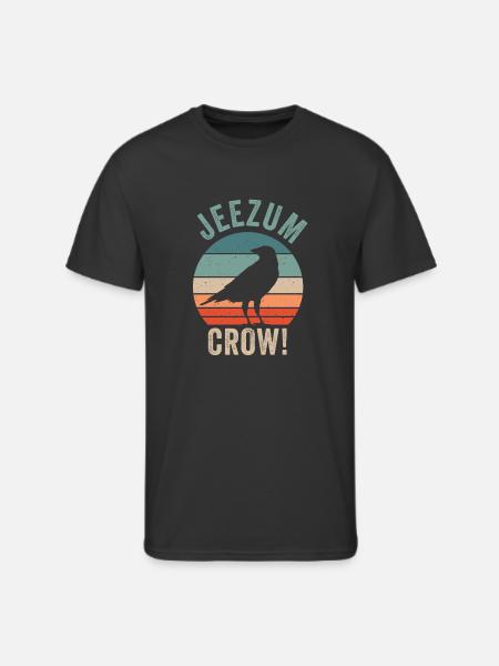 Jeezum Crow Vermont Raven - Men's 50/50 T-Shirt - black