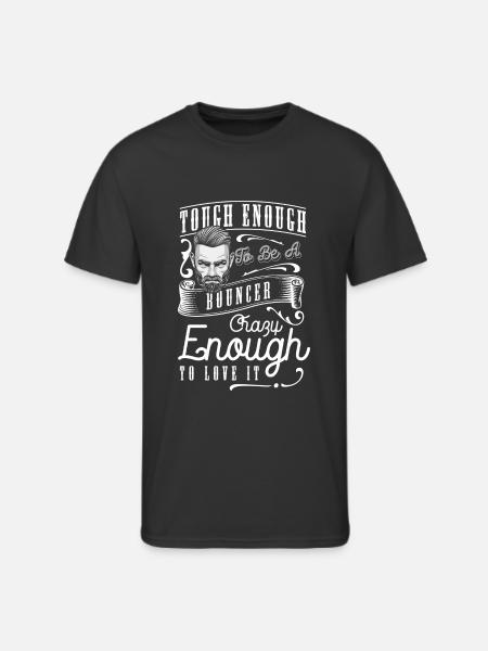 Bouncer Profession Entrance - Men's 50/50 T-Shirt - black