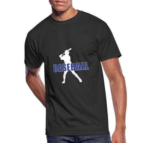 Classic Baseball Swing - Men's 50/50 T-Shirt