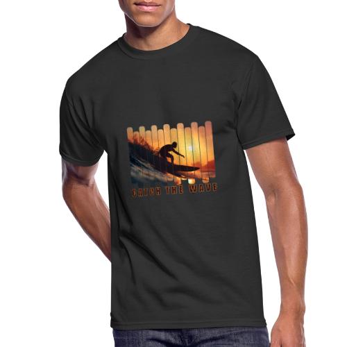 Surfing: Catch the Wave - Men's 50/50 T-Shirt