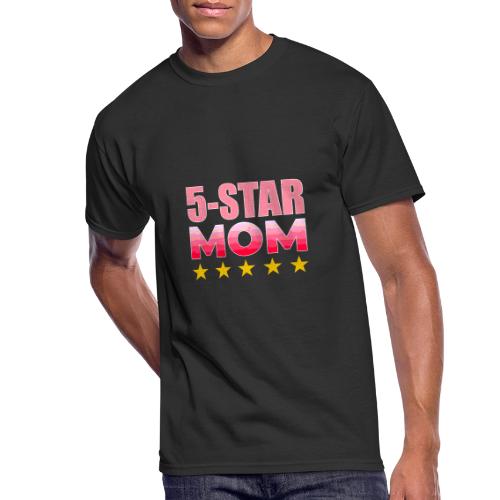 Five Stars Mom - Men's 50/50 T-Shirt