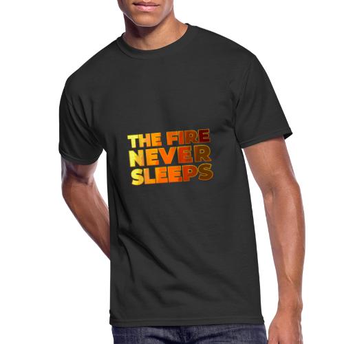 The fire never sleeps - Men's 50/50 T-Shirt