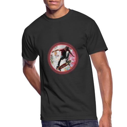 Skateboarding Soul - Men's 50/50 T-Shirt