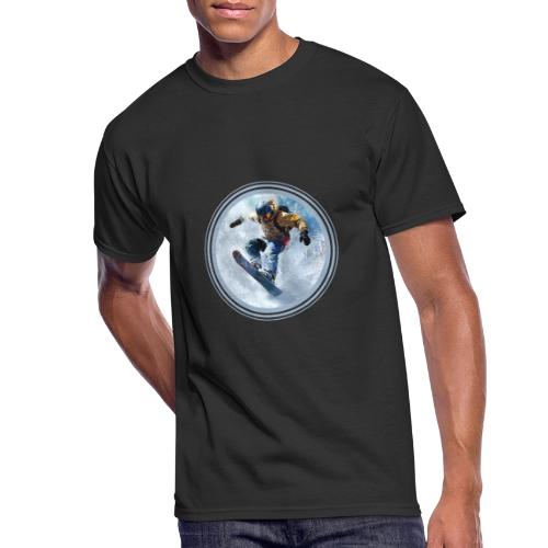 Snowboarding Life - Men's 50/50 T-Shirt